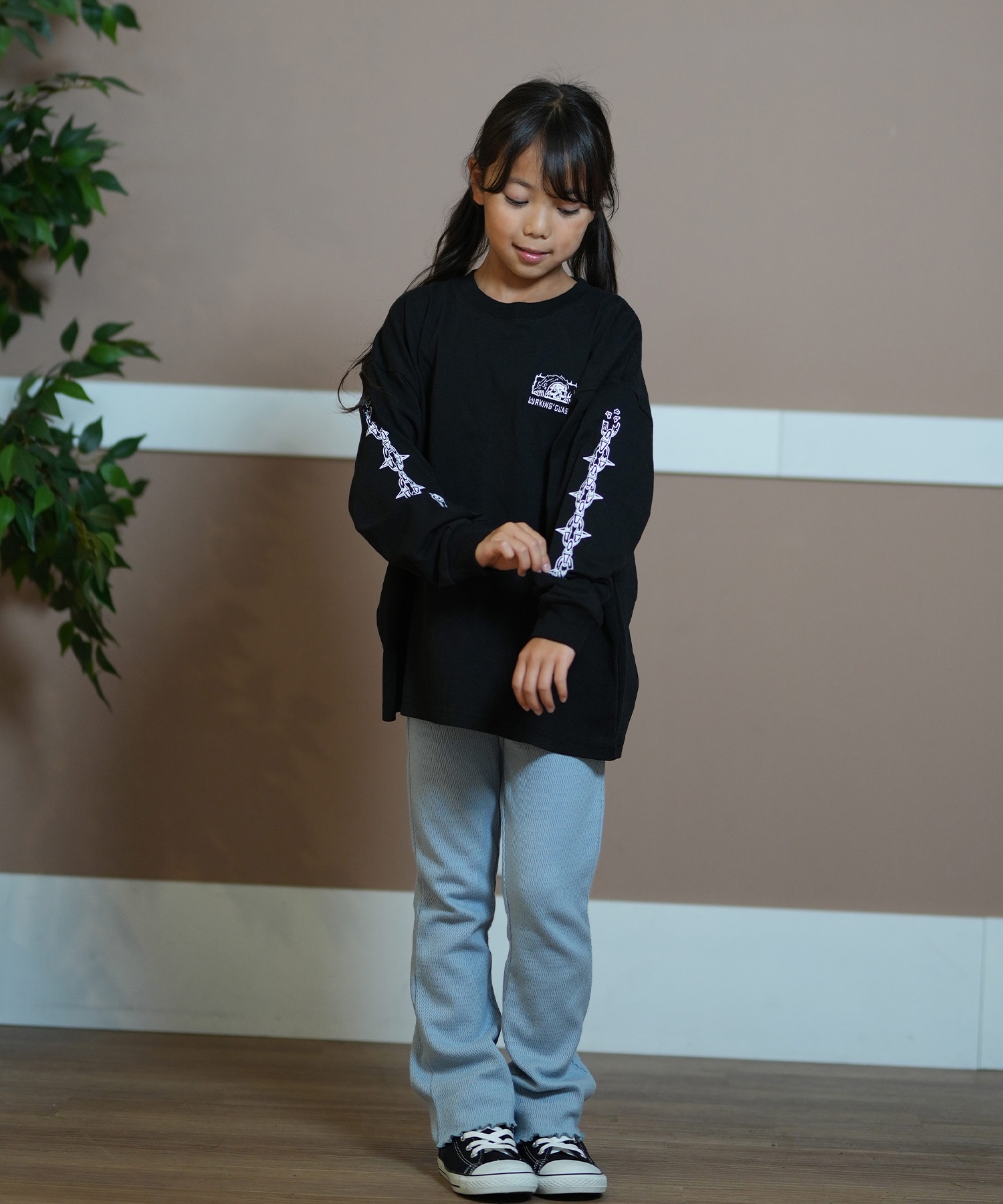こやぎちゃん LOISIR ロングシャツブラウス LOISIR