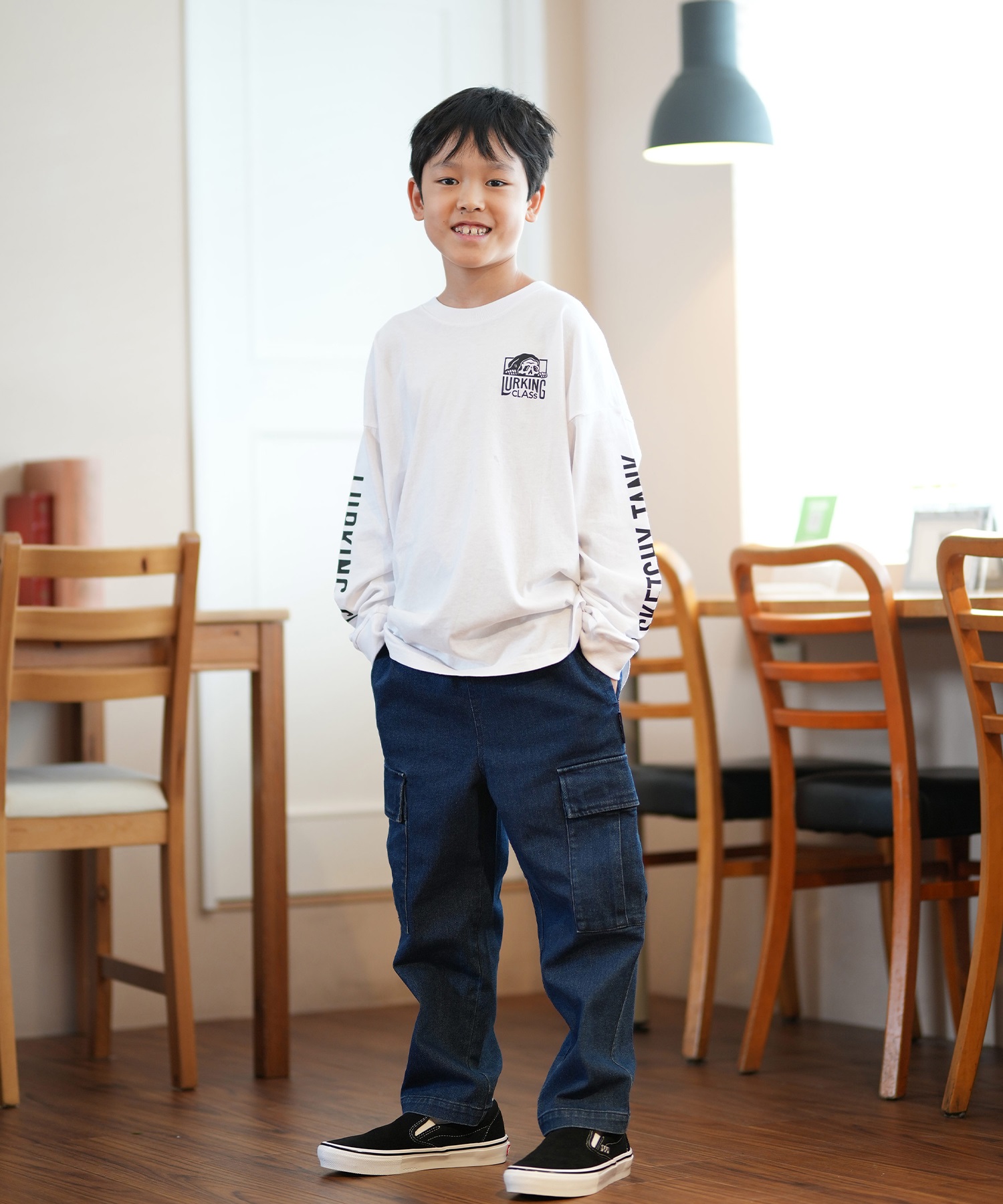 LURKING CLASS ラーキングクラス Tシャツ キッズ 長袖 ロンT