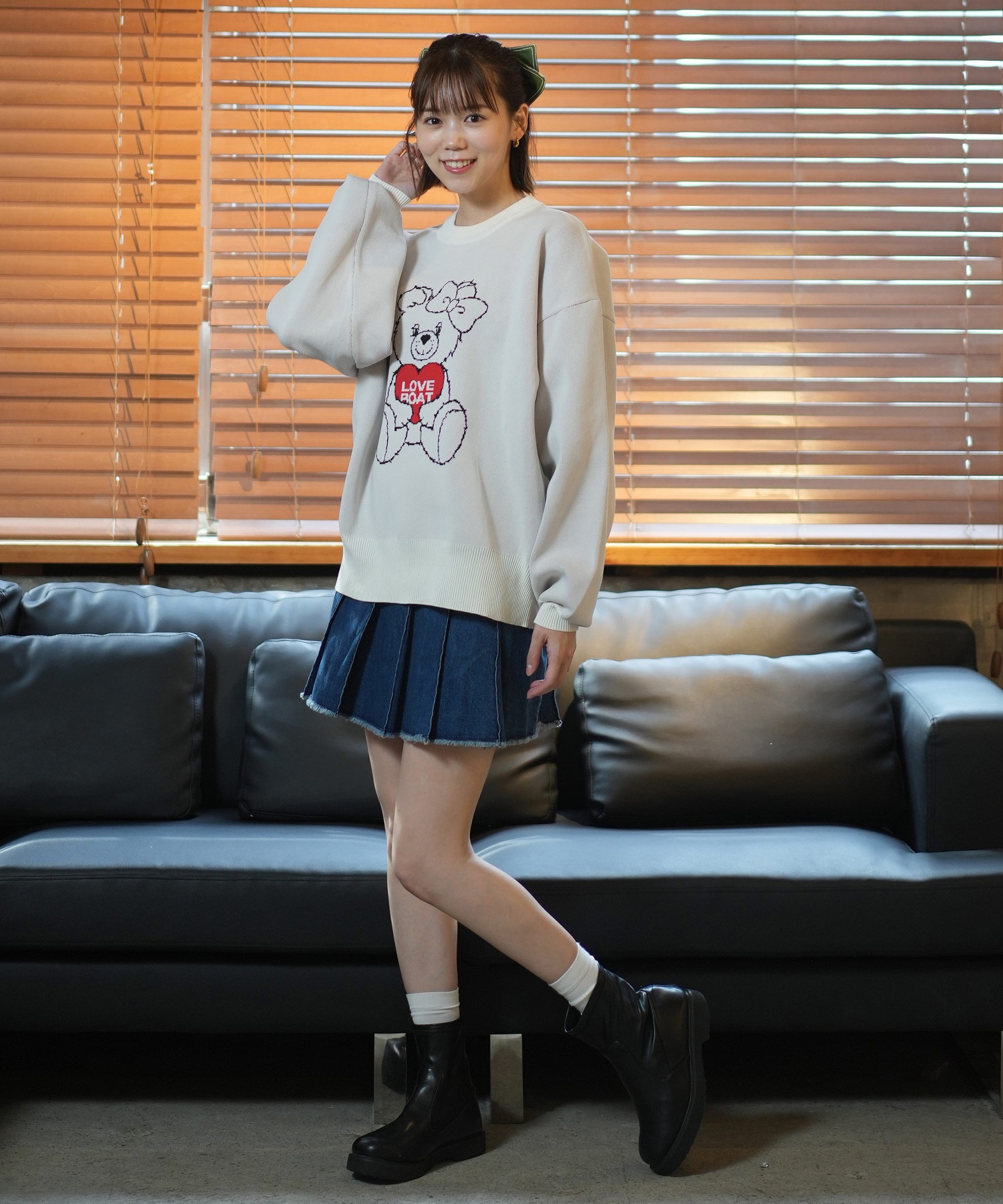 LOVE BOAT ラブボート ニット レディース セーター テディベア LB