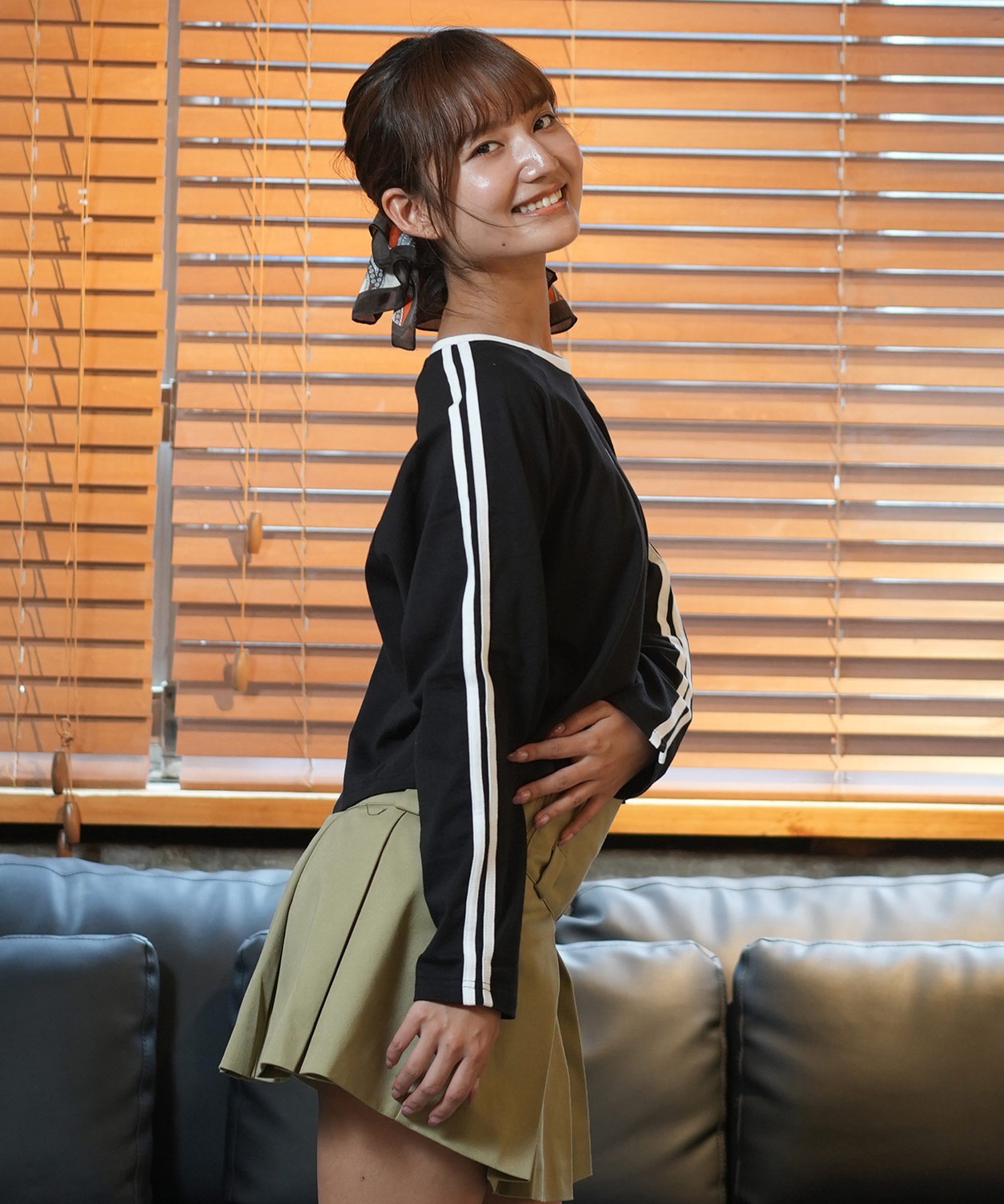 LOVE BOATラブボート 長袖 Tシャツ レディース ロンT ショート丈 ワン