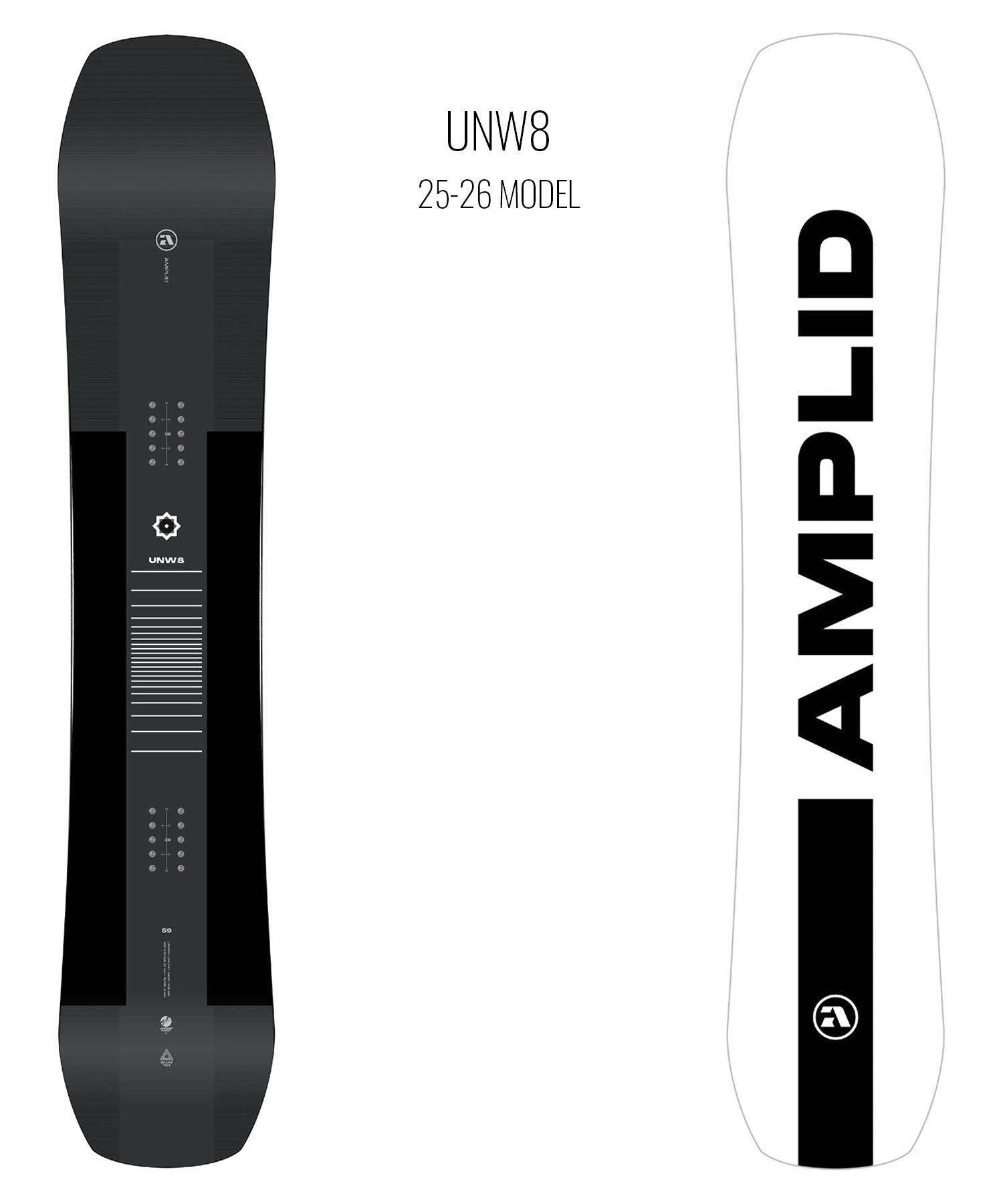 amplid スノーボード　168cm AMPLID アンプリッド スノムリエ スノーボード 板 メンズ 25-26 MM C7