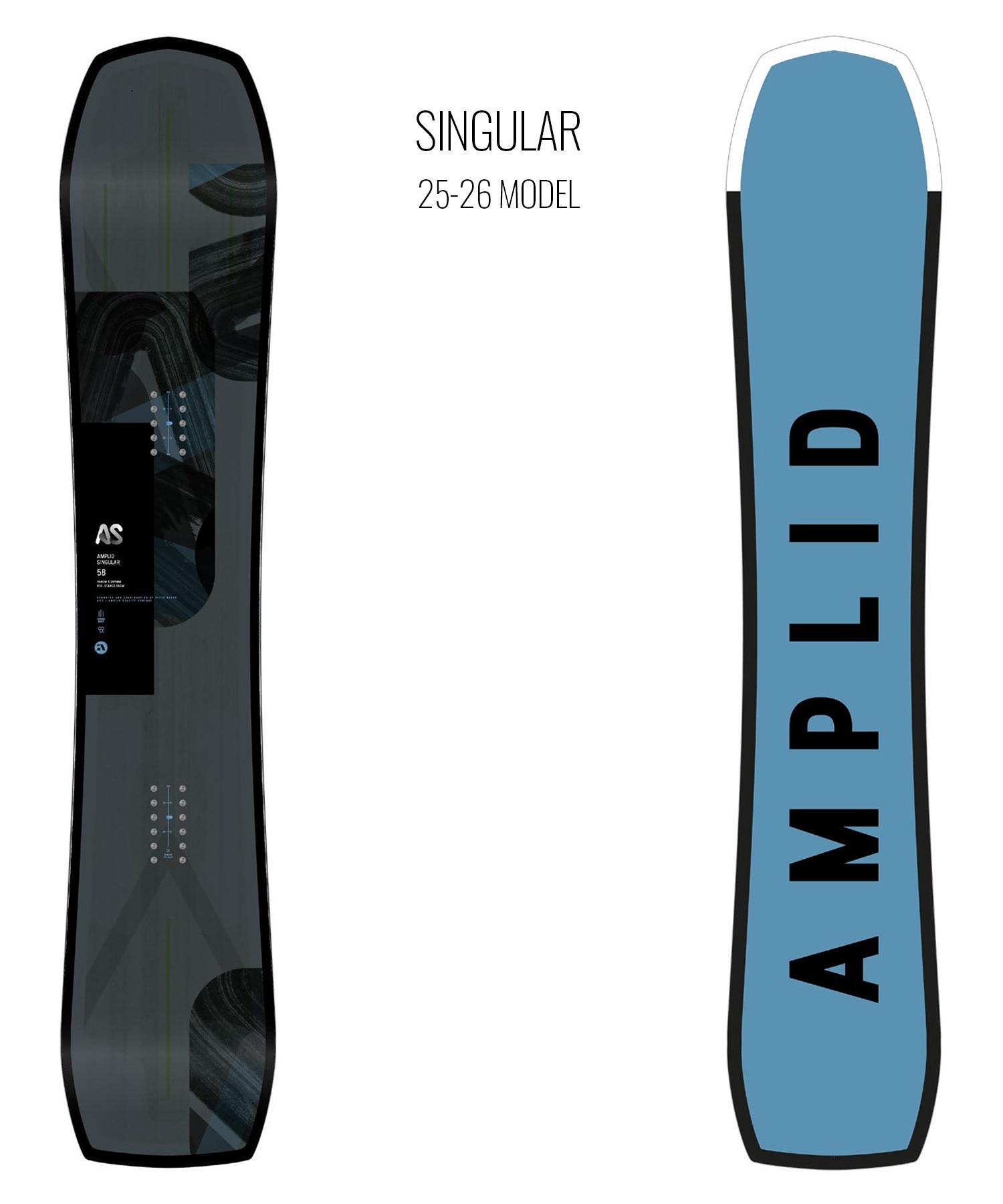 アンプリッド(amplid)スノーボード板 SINGULAR 250102(Men’s) AMPLID アンプリッド スノーボード 板 メンズ SINGULAR ムラサキ