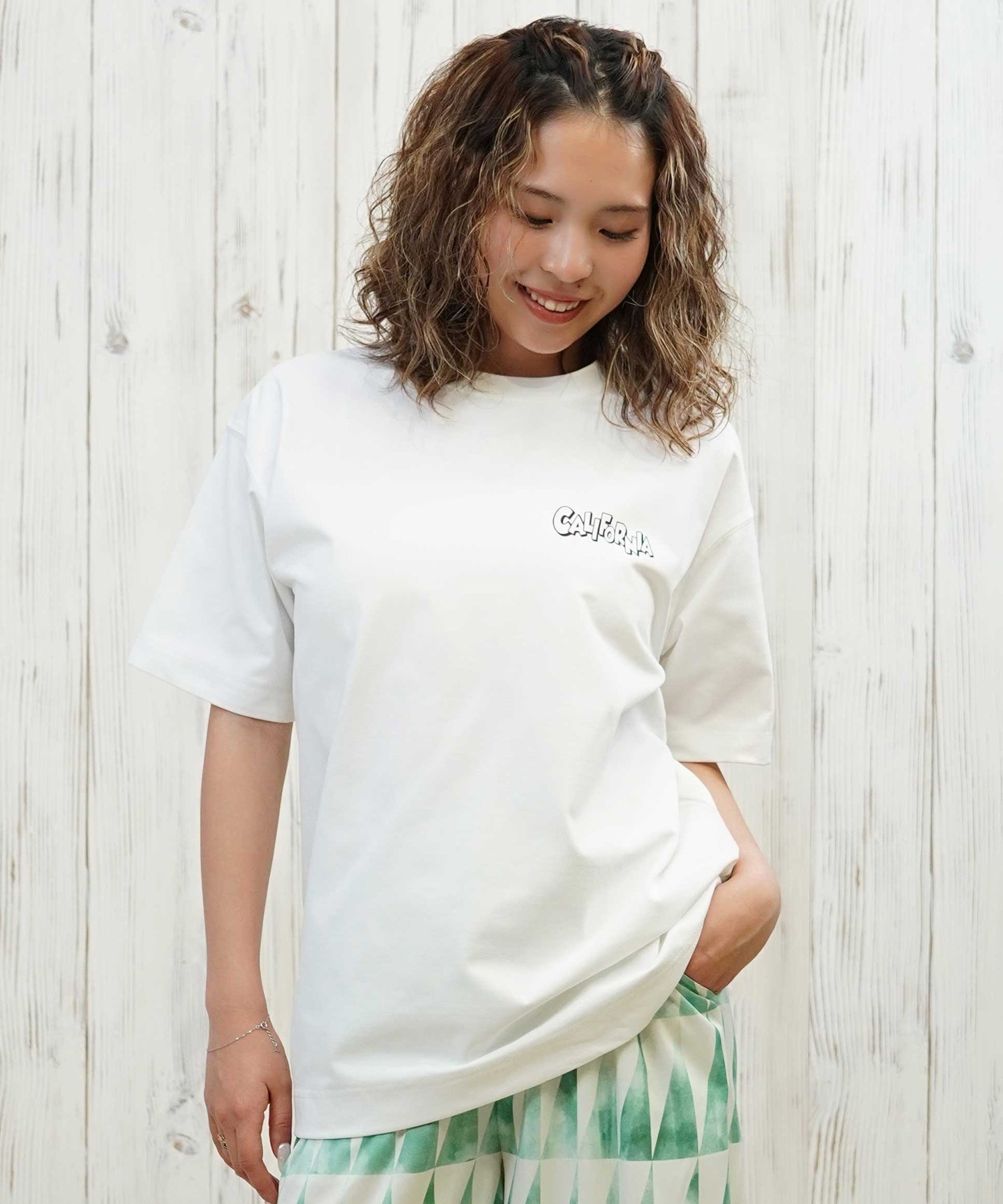 ANTIBAL アンティバル 水着 レディース ラッシュガード 半袖 Tシャツ ミッキーマウス 水陸両用 UVカット 253AN2ST570(BLK-FREE)