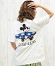 ANTIBAL アンティバル 水着 レディース ラッシュガード 半袖 Tシャツ ミッキーマウス 水陸両用 UVカット 253AN2ST570(BLK-FREE)