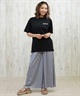 ANTIBAL アンティバル 水着 レディース ラッシュガード 半袖 Tシャツ ミッキーマウス 水陸両用 UVカット 253AN2ST570(BLK-FREE)