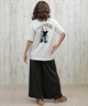 ANTIBAL アンティバル 水着 レディース ラッシュガード 半袖 Tシャツ ミッキーマウス 水陸両用 UVカット 253AN2ST570(BLK-FREE)