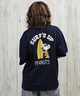 ANTIBAL アンティバル 水着 レディース ラッシュガード 半袖 Tシャツ スヌーピー 水陸両用 UVカット 253AN2ST640(BLK-FREE)