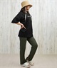 ANTIBAL アンティバル 水着 レディース ラッシュガード 半袖 Tシャツ スヌーピー 水陸両用 UVカット 253AN2ST640(BLK-FREE)