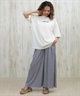 ANTIBAL アンティバル 水着 レディース ラッシュガード 半袖 Tシャツ スヌーピー 水陸両用 UVカット 253AN2ST640(BLK-FREE)
