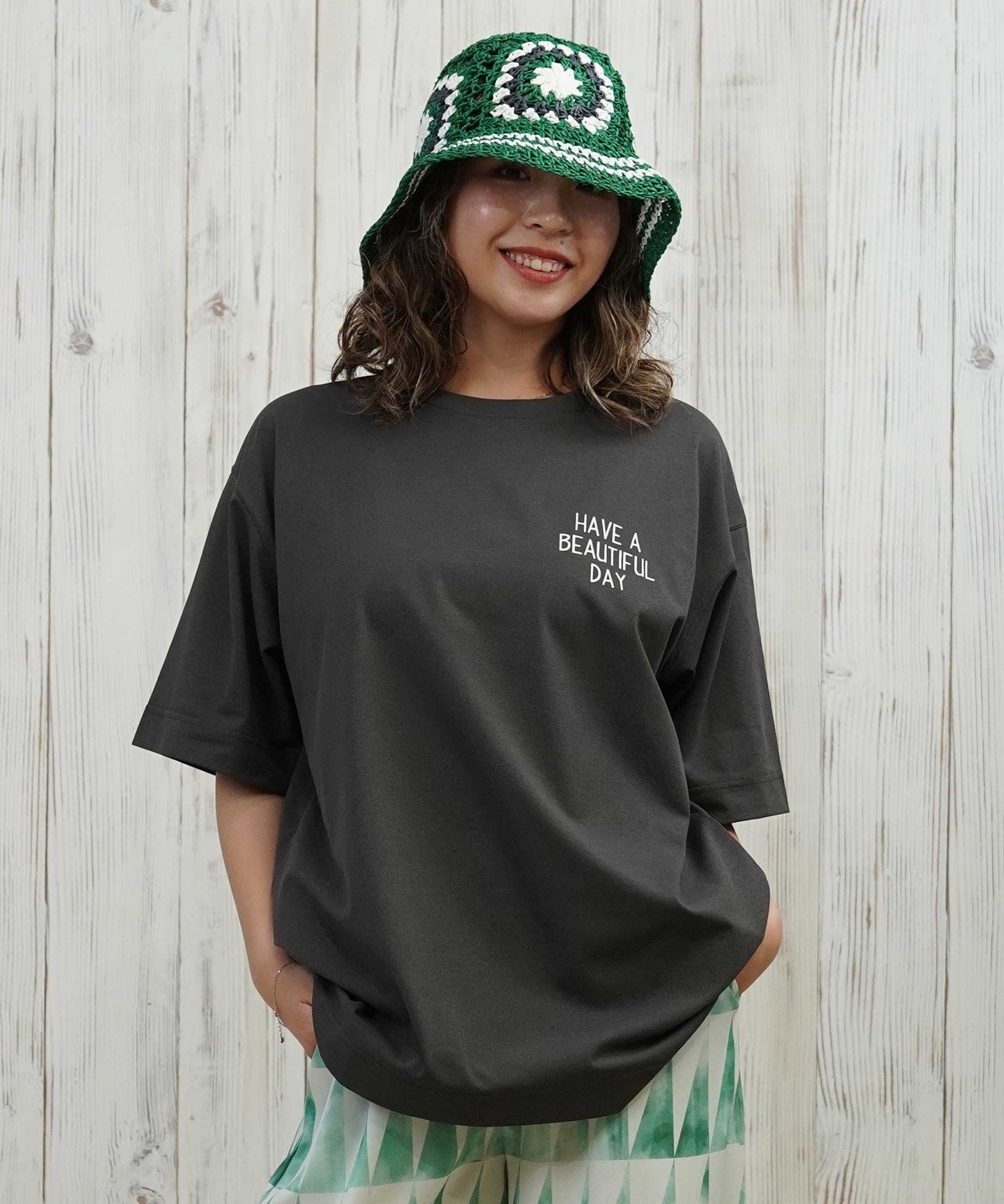 ANTIBAL アンティバル 水着 レディース ラッシュガード 半袖 Tシャツ スヌーピー 水陸両用 UVカット 253AN2ST642(BLK-FREE)