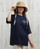 ANTIBAL アンティバル 水着 レディース ラッシュガード 半袖 Tシャツ スヌーピー 水陸両用 UVカット 253AN2ST642(BLK-FREE)