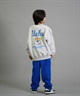 ANTIBAL アンティバル トレーナー スウェット キッズ ジュニア 子供 クルーネック UCLA バックプリント 裏毛 254AN3TR195 ムラサキスポーツ限定(WHT-130cm)