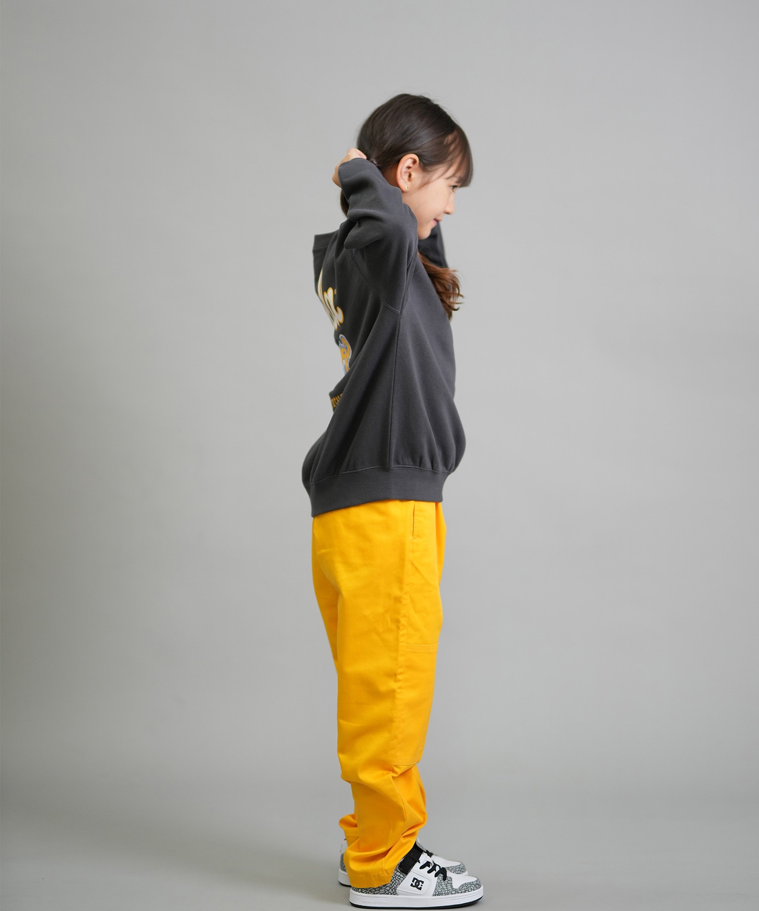 ANTIBAL アンティバル トレーナー スウェット キッズ ジュニア 子供 クルーネック UCLA バックプリント 裏毛 254AN3TR195 ムラサキスポーツ限定(WHT-130cm)