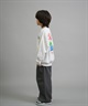 ANTIBAL アンティバル トレーナー スウェット キッズ ジュニア 子供 TOY STORY トイ・ストーリー クルーネック バックプリント 裏毛 254AN3TR196 ムラサキスポーツ限定(WHT-130cm)