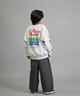 ANTIBAL アンティバル トレーナー スウェット キッズ ジュニア 子供 TOY STORY トイ・ストーリー クルーネック バックプリント 裏毛 254AN3TR196 ムラサキスポーツ限定(WHT-130cm)