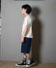 ANTIBAL アンティバル 半袖 Tシャツ キッズ バックプリント ミッキーマウス 252AN3ST539(WHT-2-130cm)