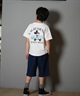 ANTIBAL アンティバル 半袖 Tシャツ キッズ バックプリント ミッキーマウス 252AN3ST539(WHT-2-130cm)