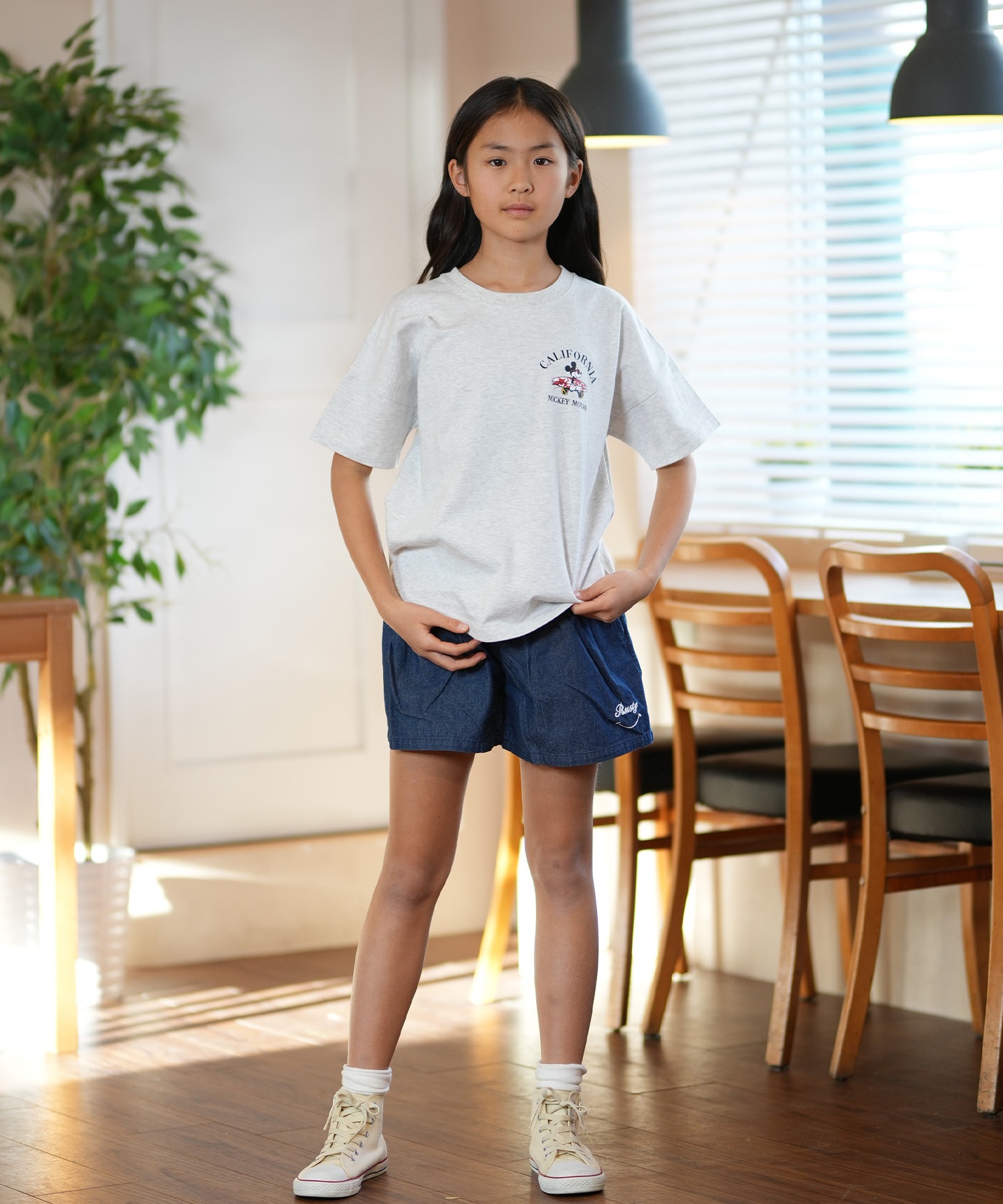ANTIBAL アンティバル 半袖 Tシャツ キッズ バックプリント
