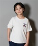 ANTIBAL アンティバル 半袖 Tシャツ キッズ バックプリント ミッキーマウス 252AN3ST540(WHT-130cm)