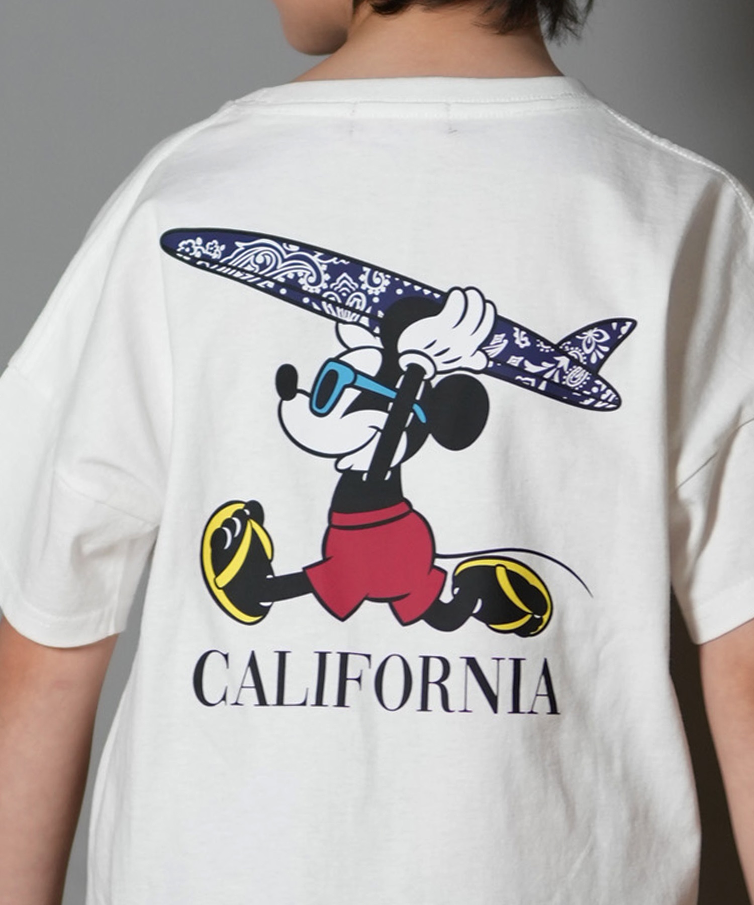 ANTIBAL アンティバル 半袖 Tシャツ キッズ バックプリント ミッキー