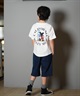 ANTIBAL アンティバル 半袖 Tシャツ キッズ バックプリント ミッキーマウス 252AN3ST541(WHT-130cm)