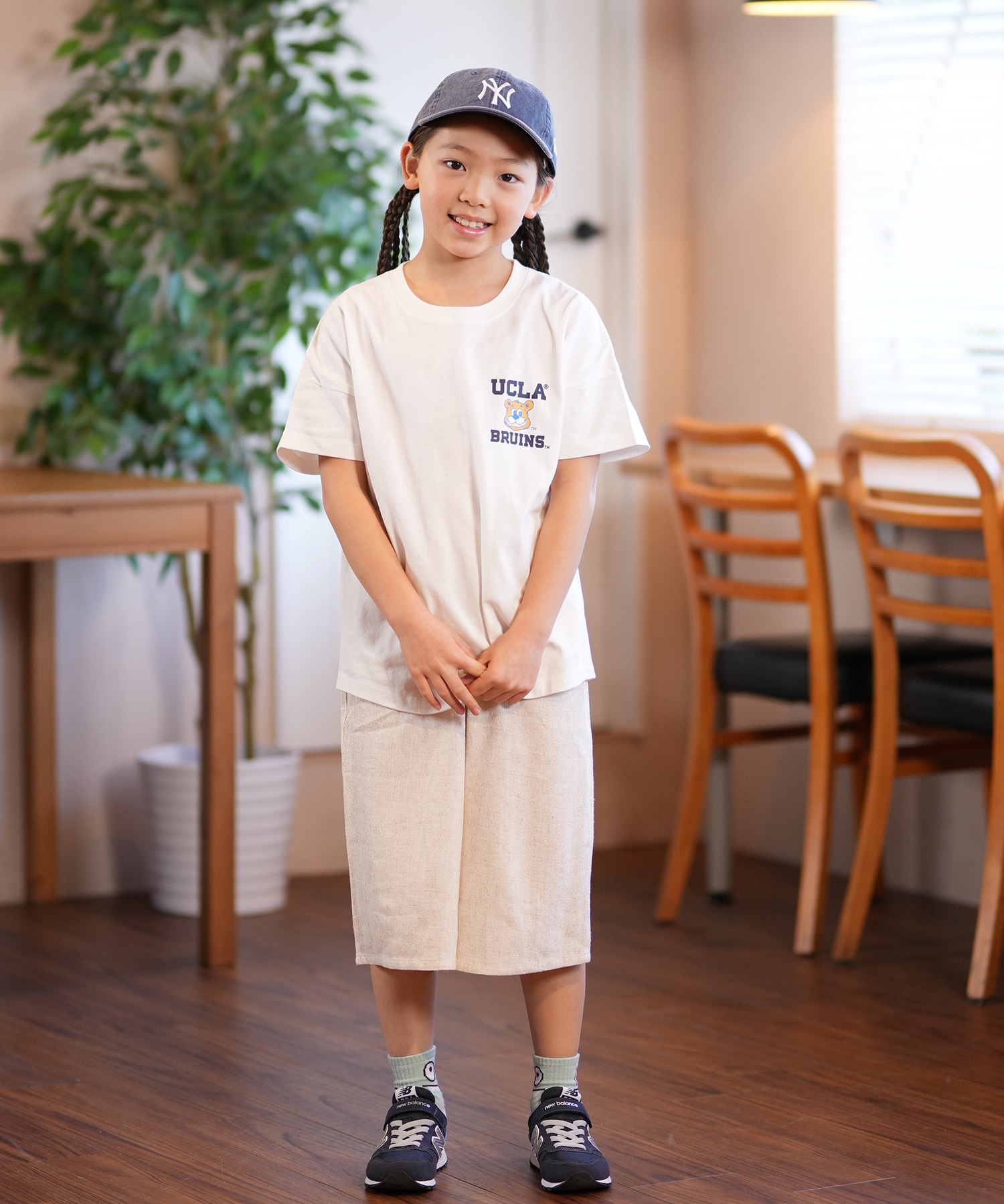 ANTIBAL アンティバル 半袖 Tシャツ キッズ UCLA バックプリント