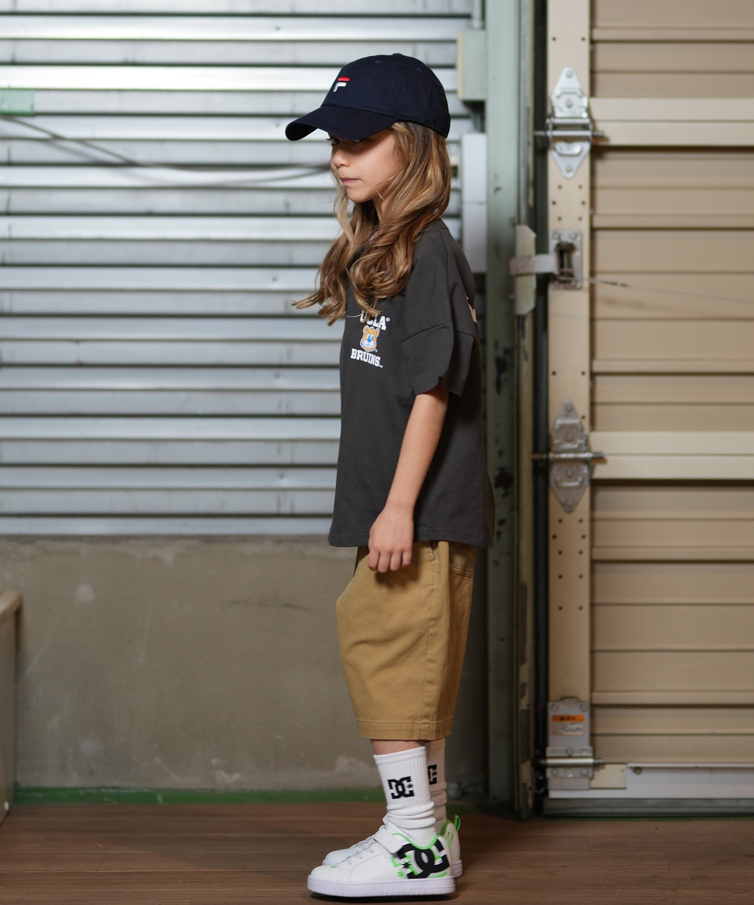 ANTIBAL アンティバル 半袖 Tシャツ キッズ UCLA バックプリント 252AN3ST559(NVY-130cm)