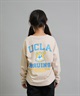 ANTIBAL アンティバル 長袖 Tシャツ ロンT キッズ ジュニア 子供 UCLA バックプリント 254AN3LT217 ムラサキスポーツ限定(WHT-130cm)