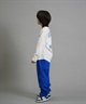ANTIBAL アンティバル 長袖 Tシャツ ロンT キッズ ジュニア 子供 UCLA バックプリント 254AN3LT217 ムラサキスポーツ限定(WHT-130cm)