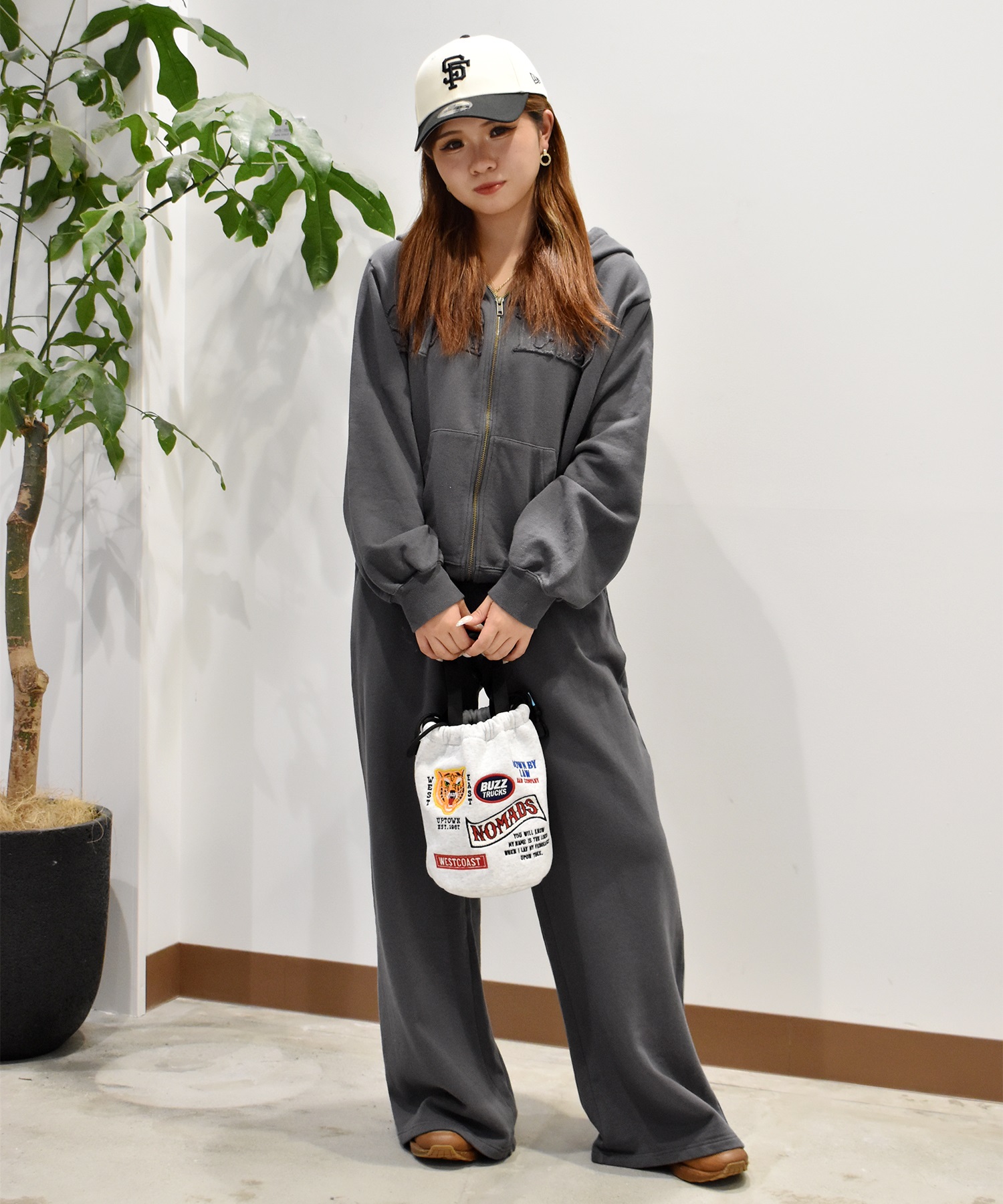 ANTIBAL アンティバル トートバック 2way 中綿キルト 巾着BAG