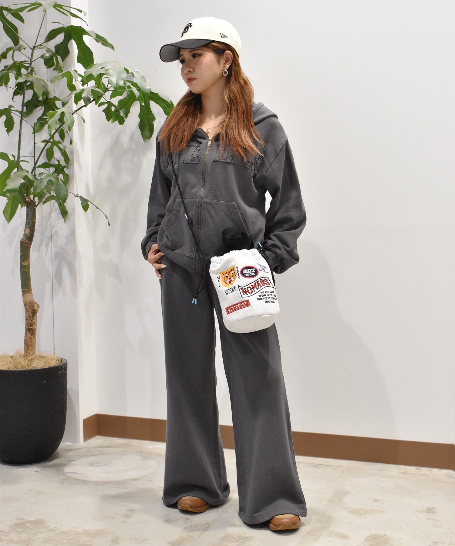 ANTIBAL アンティバル トートバック 2way 中綿キルト 巾着BAG