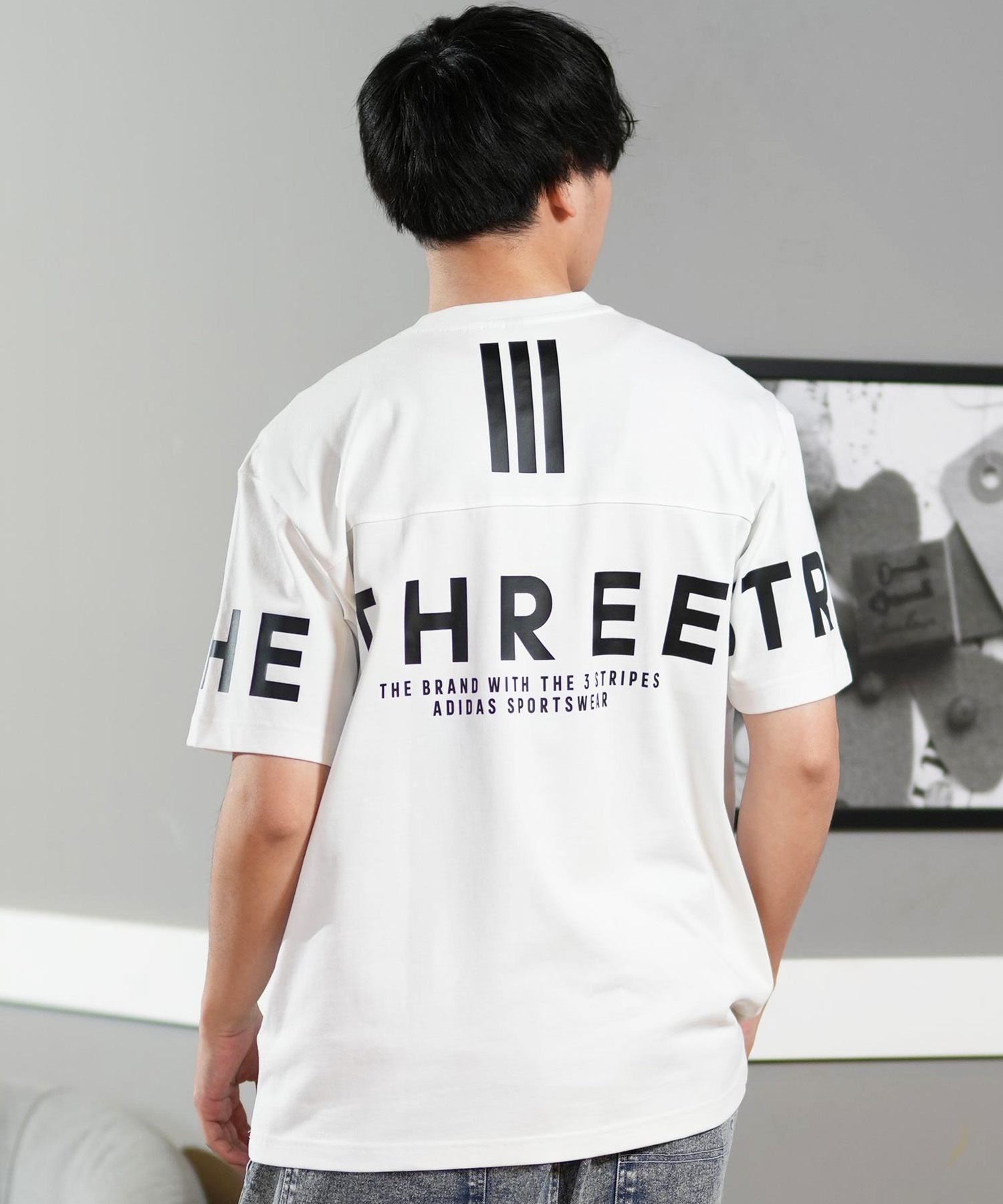 日本未発売2XS Adidas SLIM フィット 半袖Tシャツ KY3299 adidas アディダス 半袖 Tシャツ メンズ スリーストライプ 吸水速乾