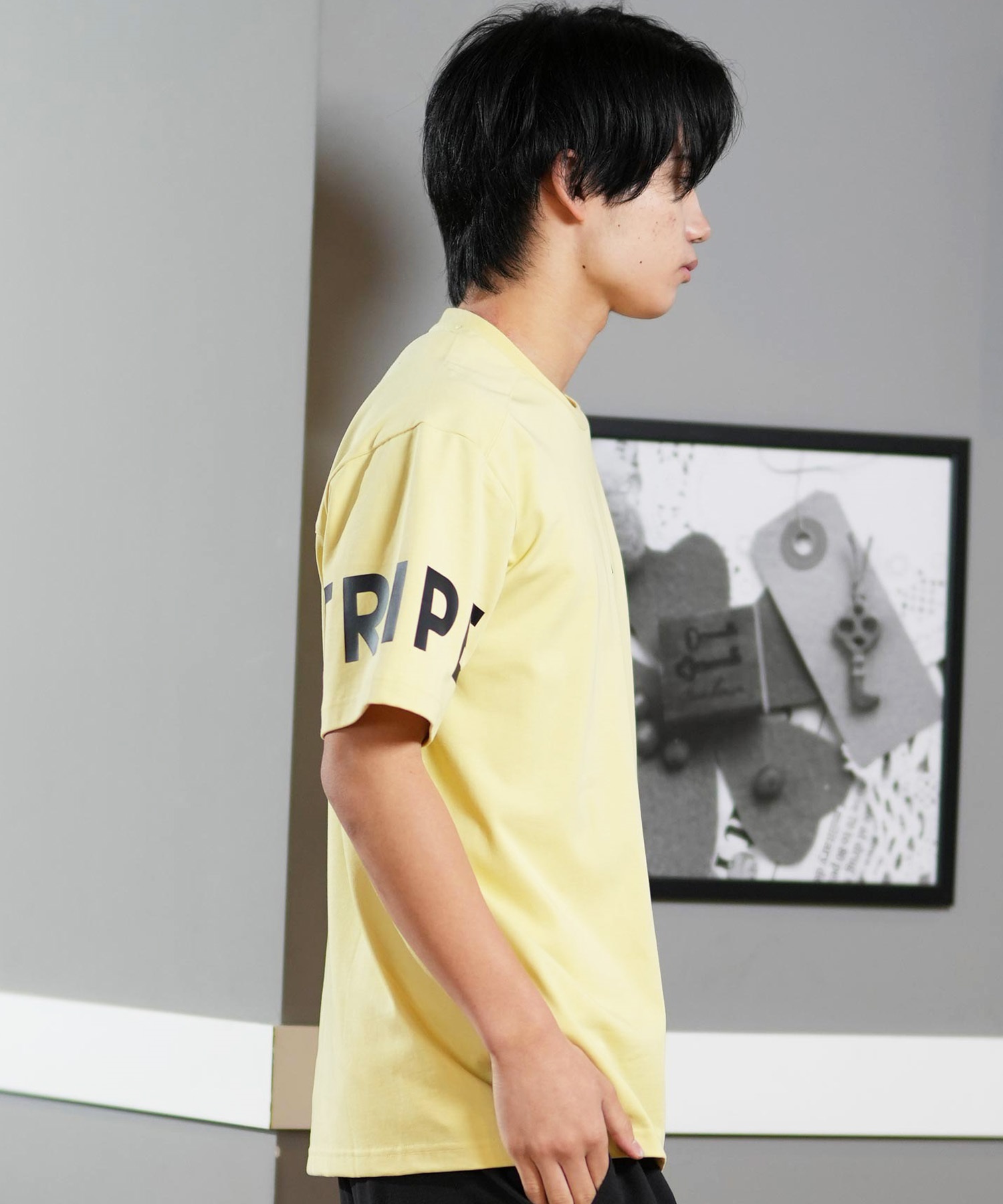 adidas アディダス 半袖 Tシャツ メンズ バックプリント スリー