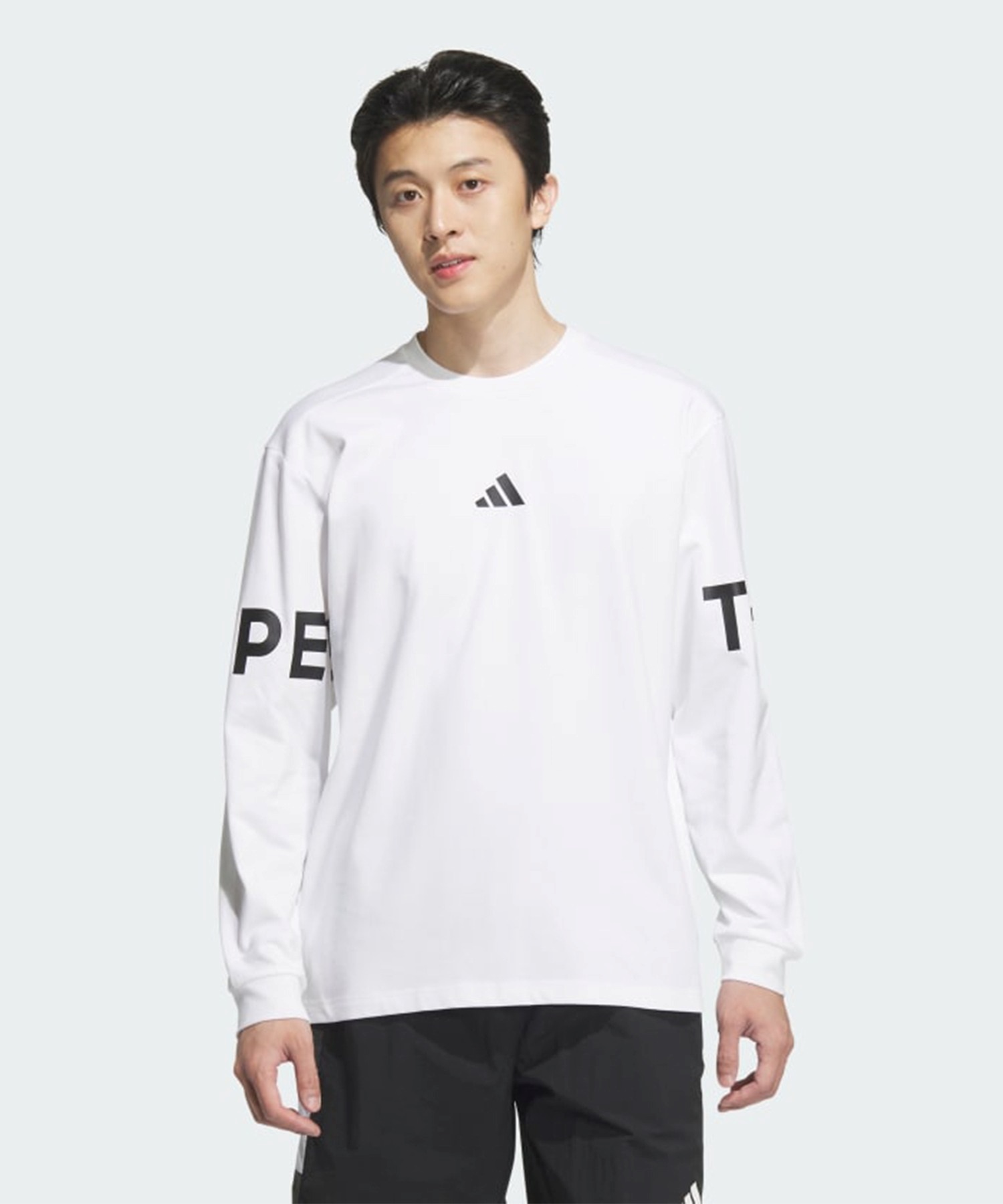 adidas アディダス 長袖 Tシャツ メンズ ロンT オーバーサイズ
