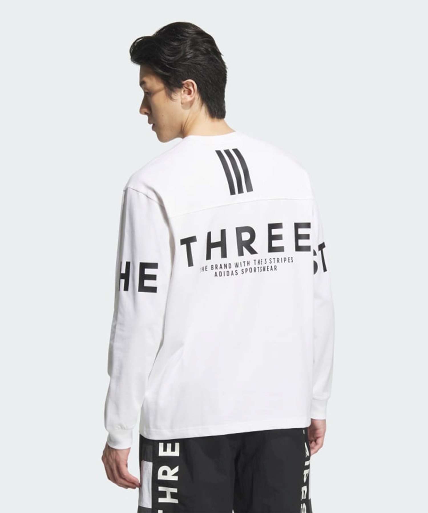 adidas アディダス 長袖 Tシャツ メンズ ロンT オーバーサイズ