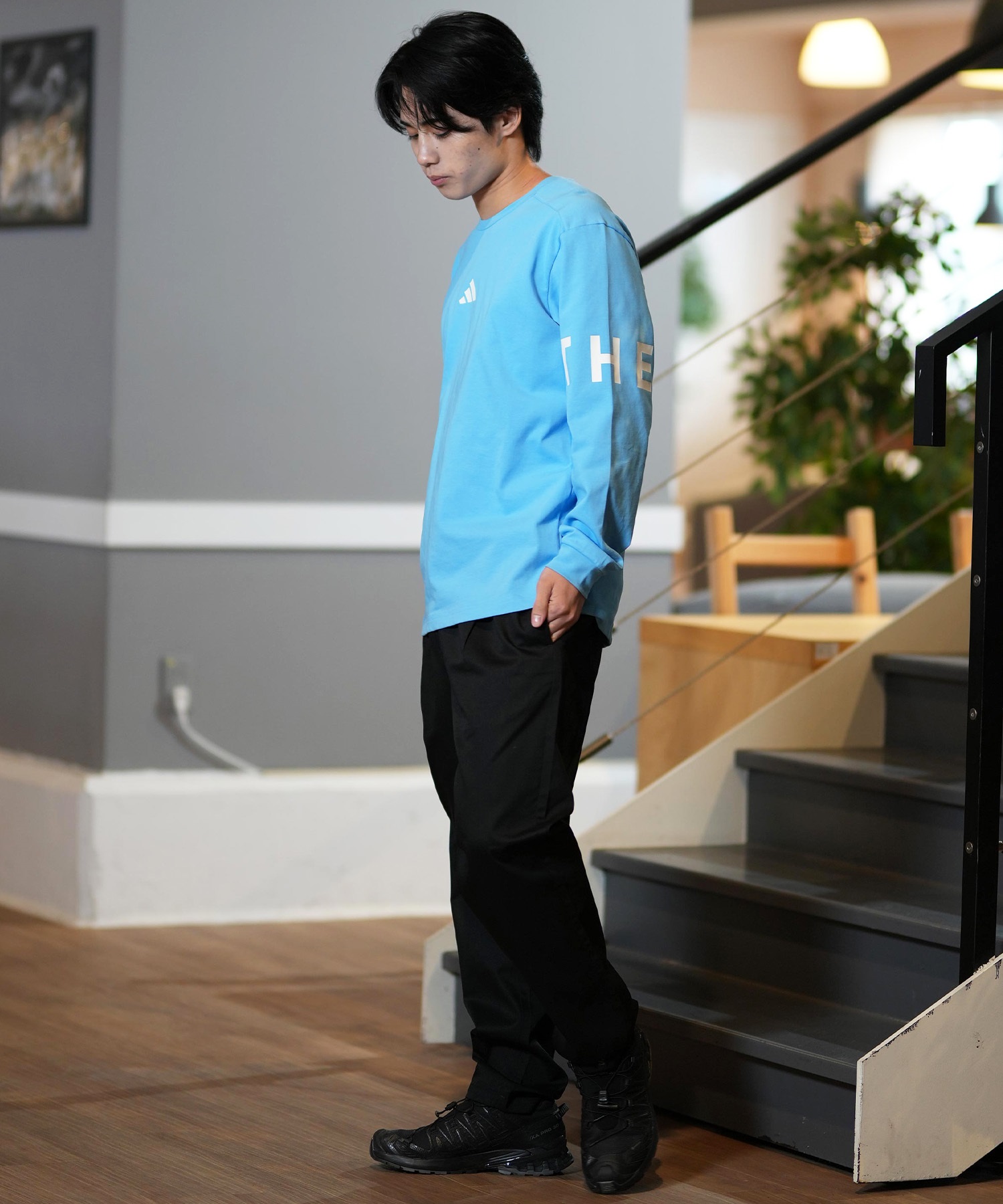 ADIDAS☆ロンT 長袖 Tシャツ バックプリント 韓国ファッション 楽天市場】adidas アディダス 長袖 Tシャツ メンズ ロンT