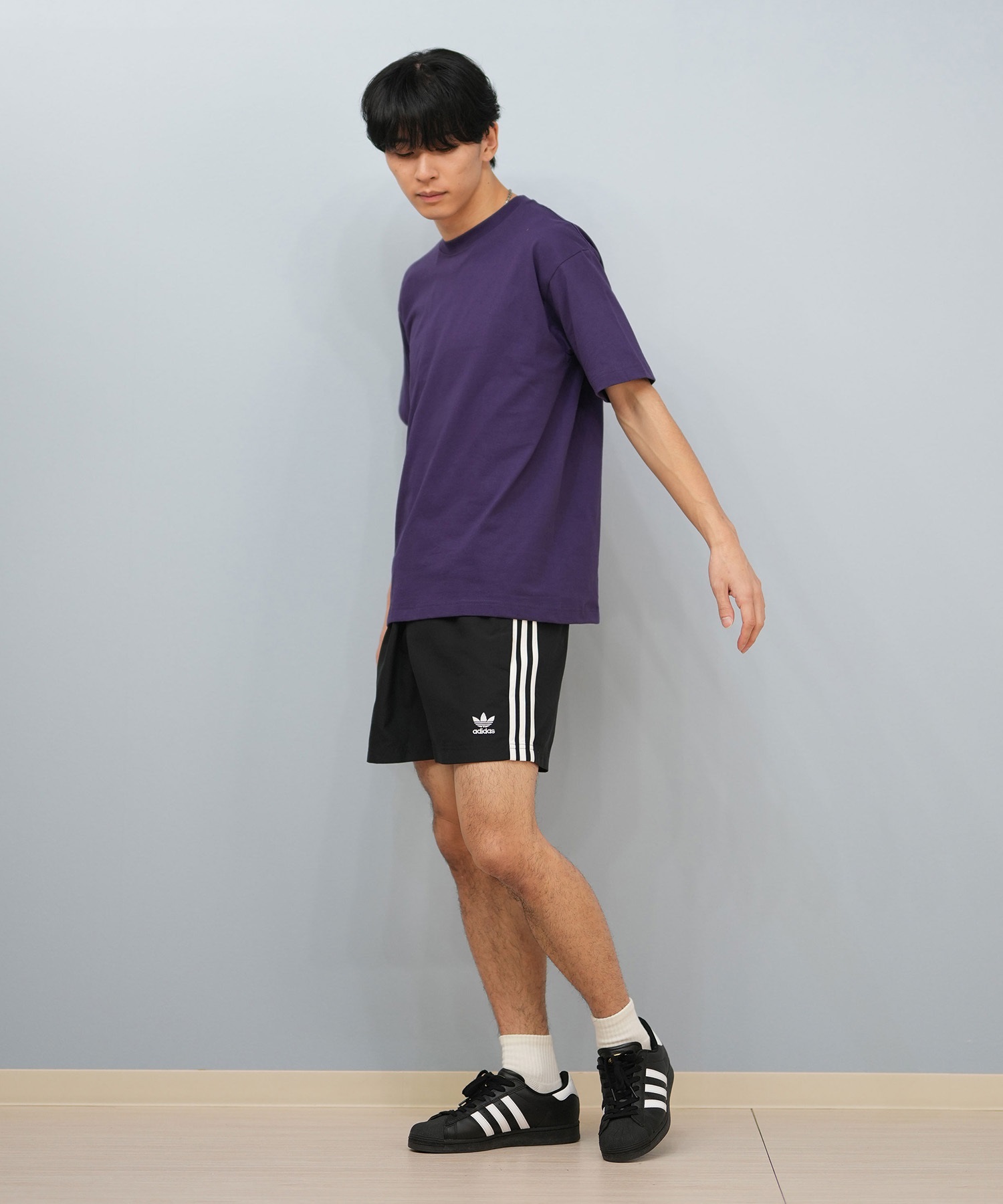 美品　adidas アディダス　HIROCOLEDGE スイムパンツ　XL adidas アディダス 水着 海パン トランクス サーフパンツ メンズ 水陸
