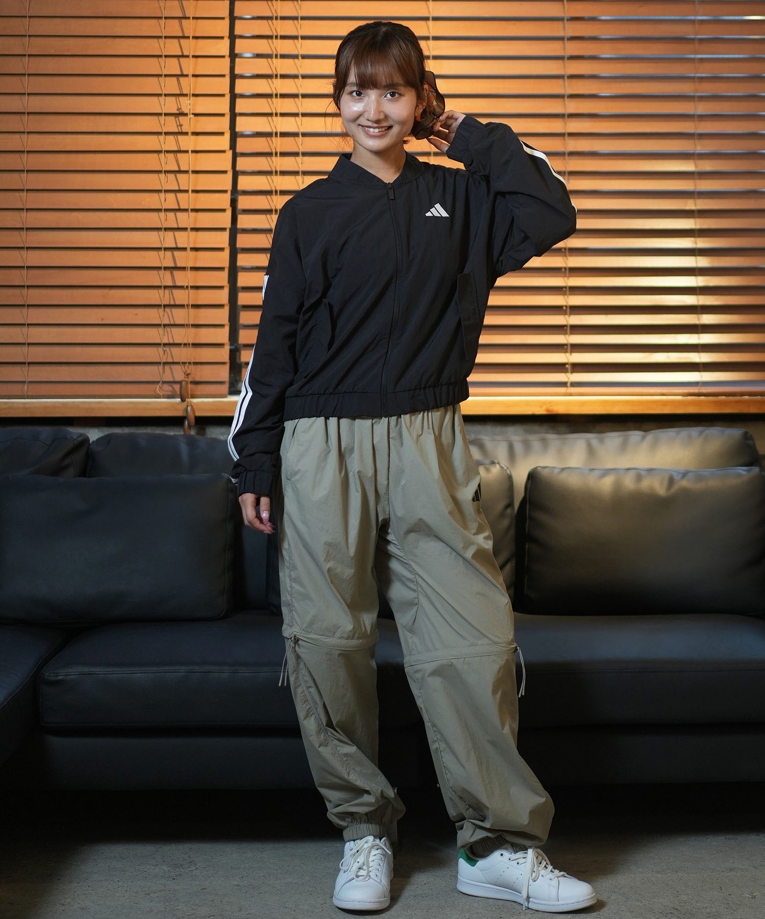 adidas アディダス ジャケット レディース エッセンシャルズ スリー