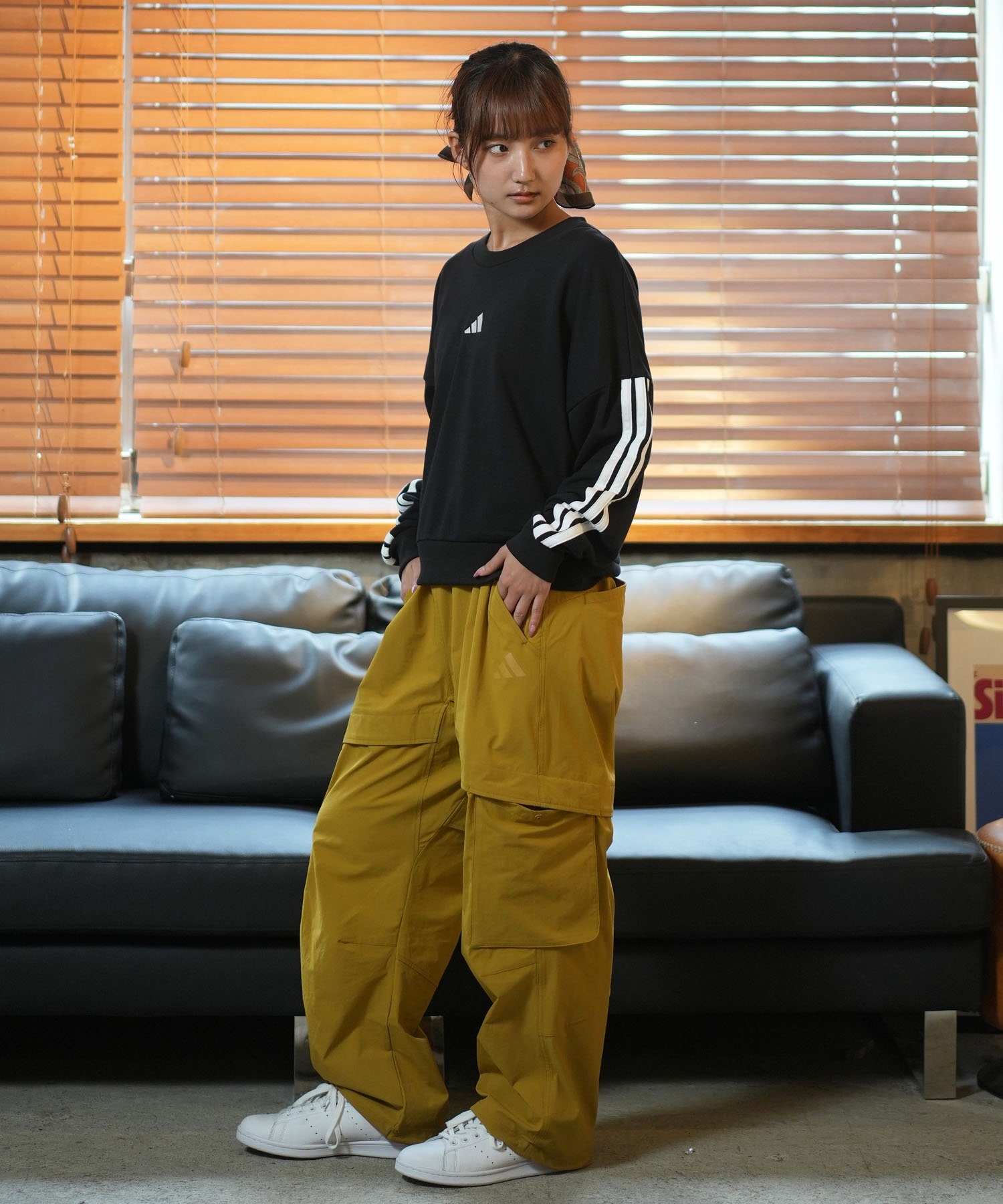 adidas アディダス トレーナー レディース エッセンシャルズ