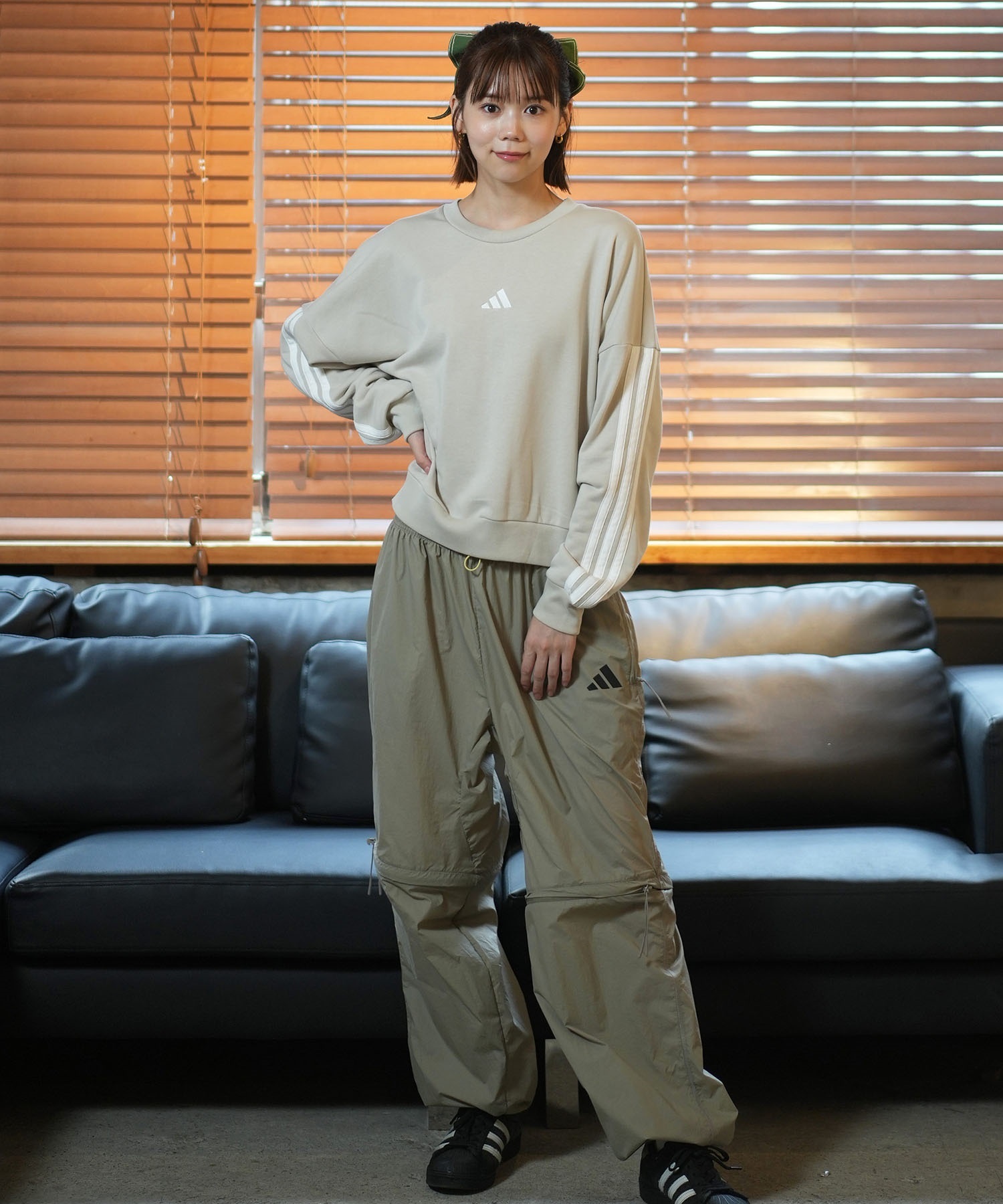 adidas アディダス トレーナー レディース エッセンシャルズ スリー