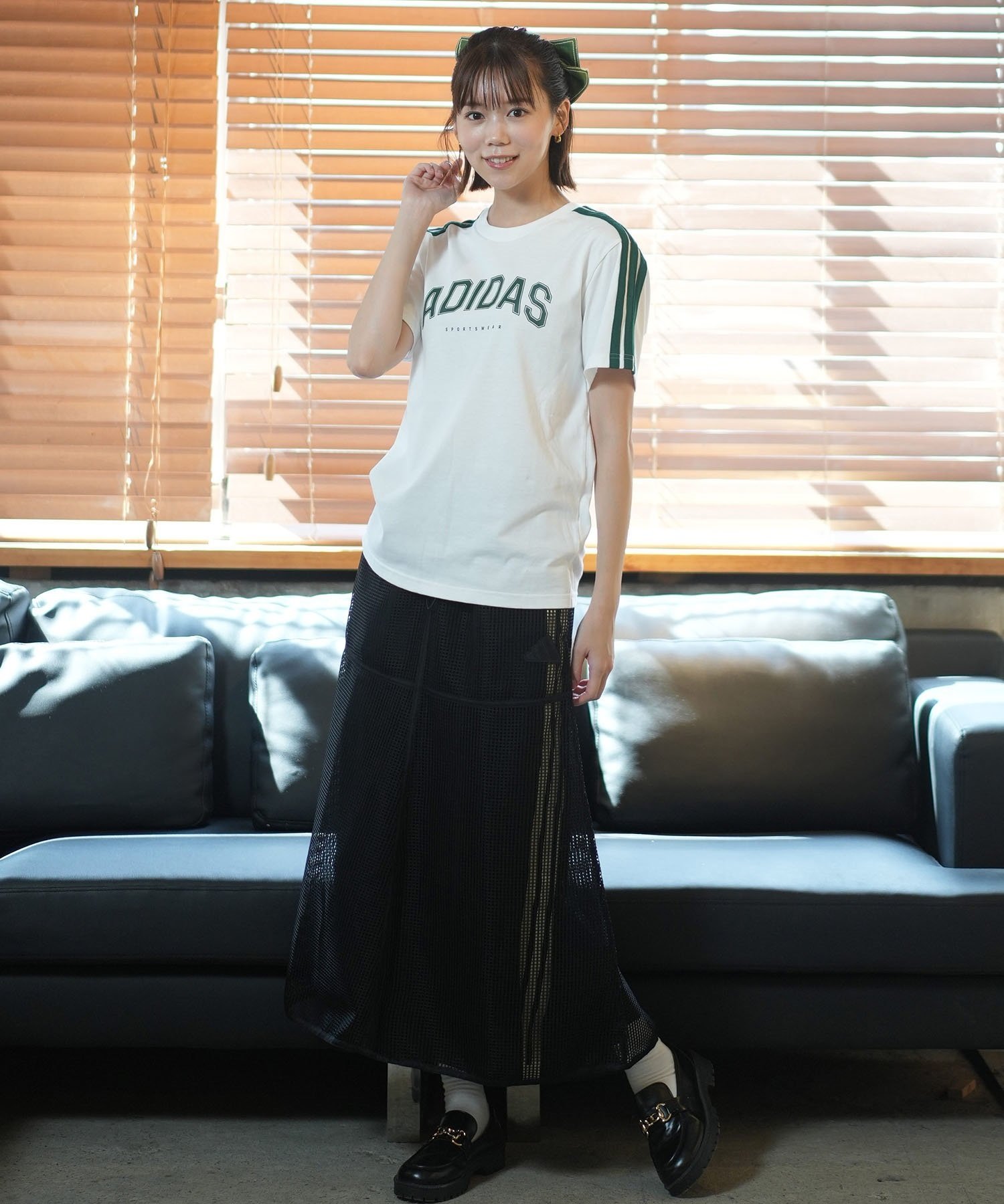 adidas アディダス 半袖 Tシャツ レディース レギュラーフィット