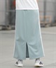 adidas アディダス スカート レディース ロングスカート Iライン ジャージ素材 SW799(BK/WT-S)