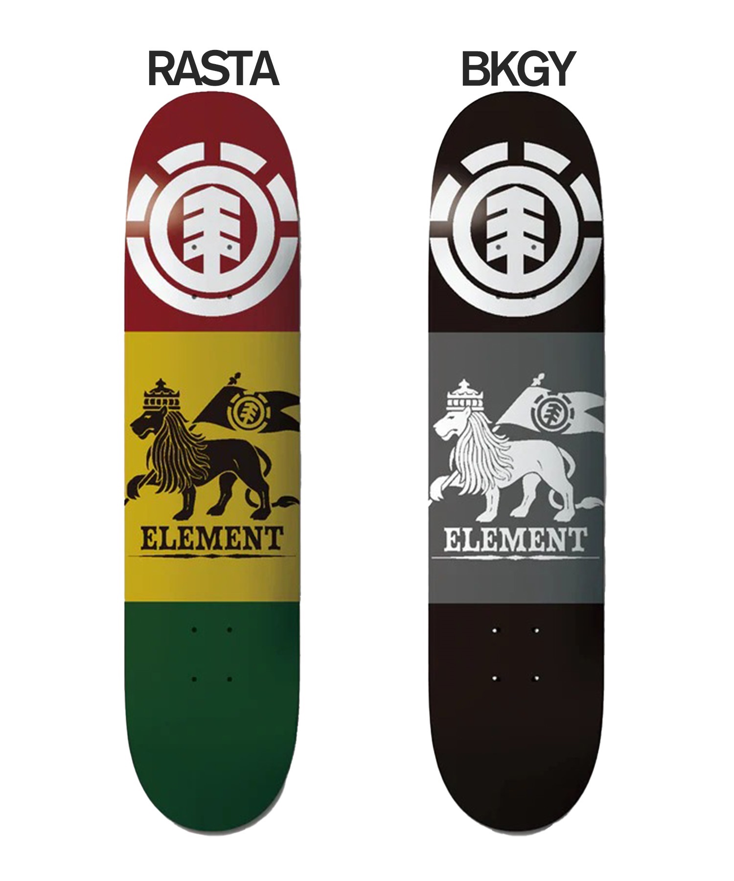 ELEMENT エレメント スケートボード デッキ 7.87inch 8.125inch LION