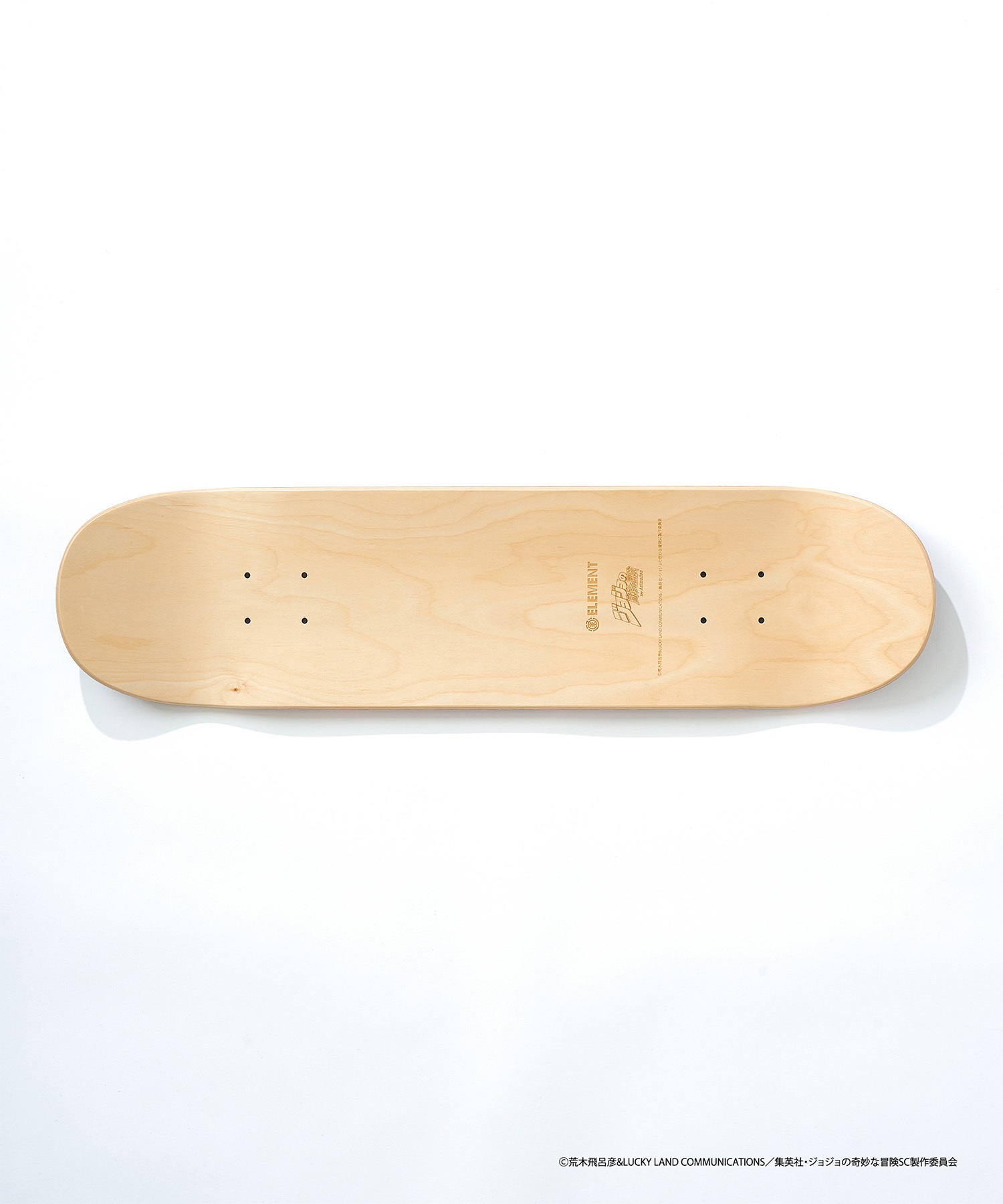 ELEMENT エレメント スケートボード デッキ JOJO コラボ 8inch JOTARO X STAR PLATINUM ムラサキスポーツ JOJOの奇妙な冒険(JOTAR-8inch)