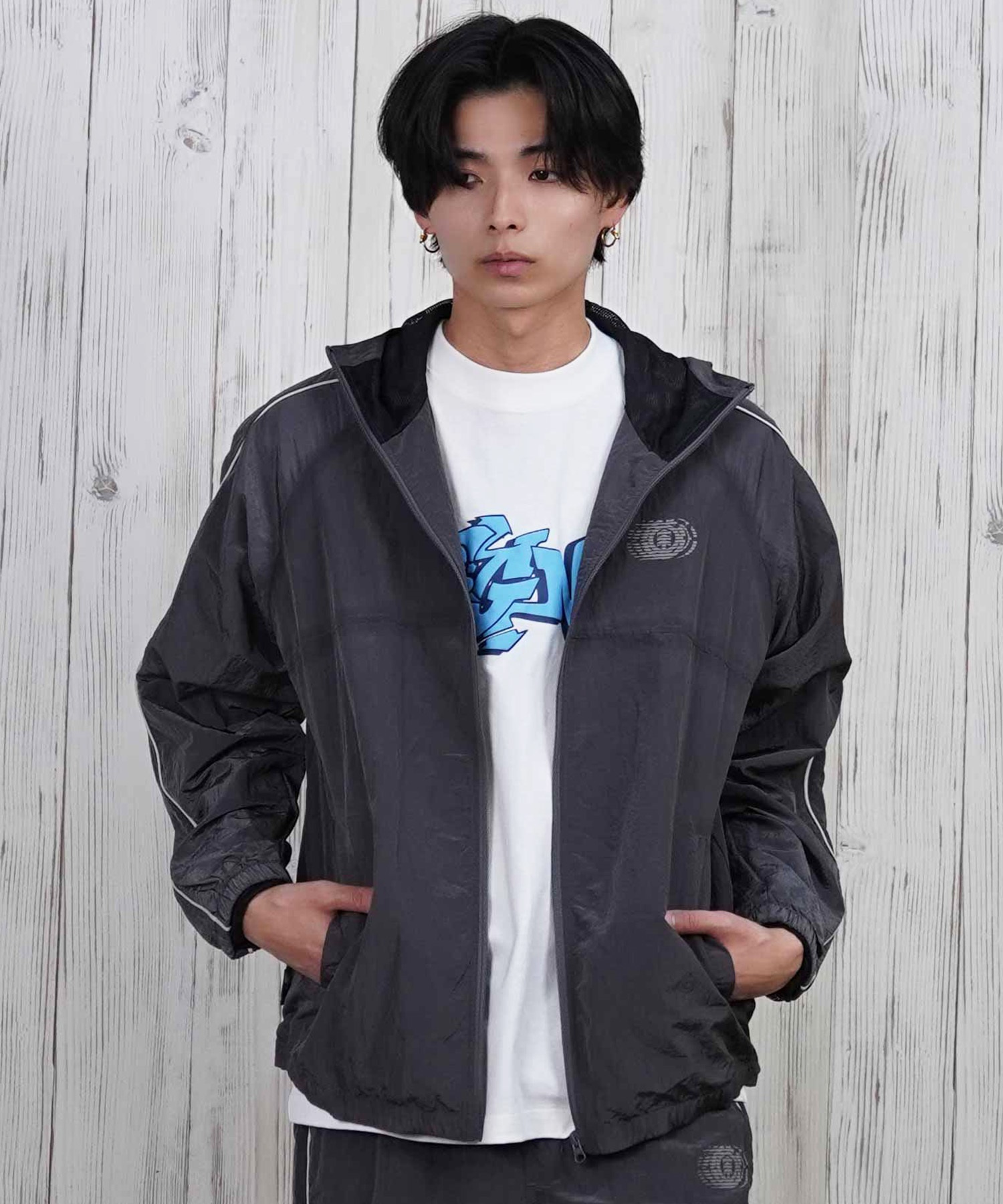 ELEMENT エレメント アウター メンズ ウィンドジャケット バック ELEMENT エレメント アウター メンズ ウィンドジャケット バック