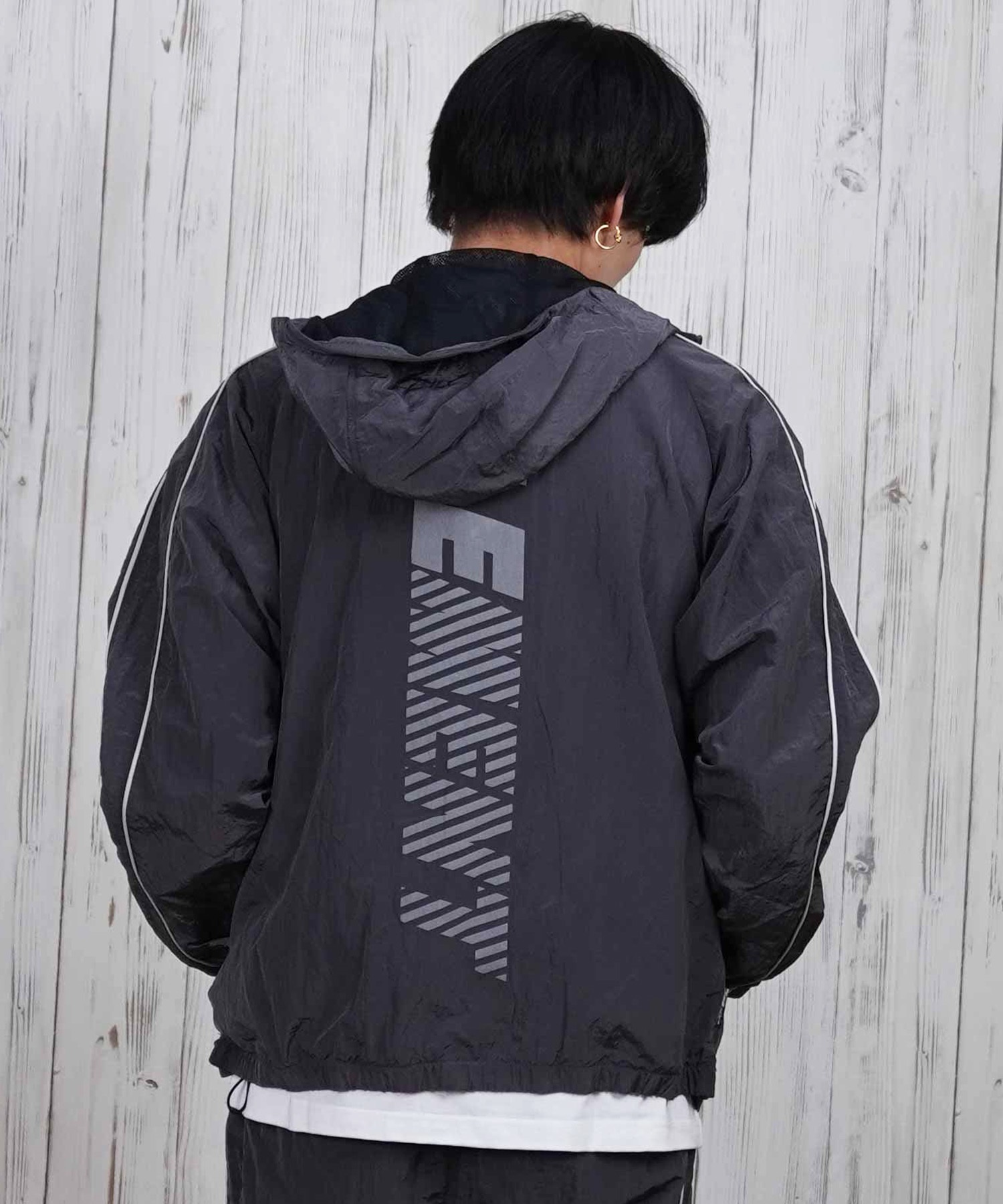 ELEMENT エレメント アウター メンズ ウィンドジャケット バック