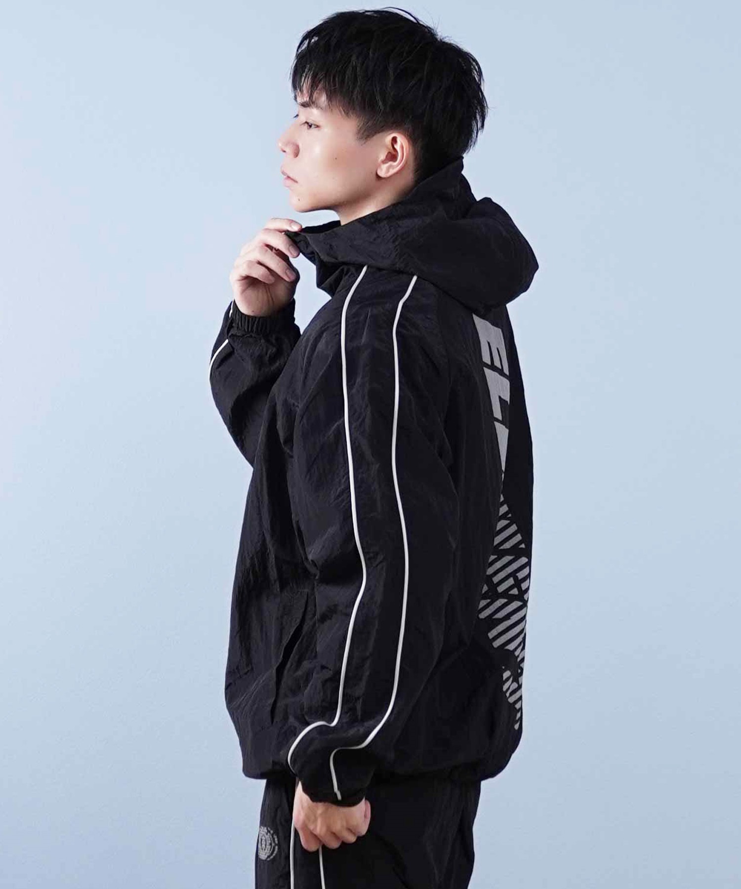 ELEMENT エレメント アウター メンズ ウィンドジャケット バック
