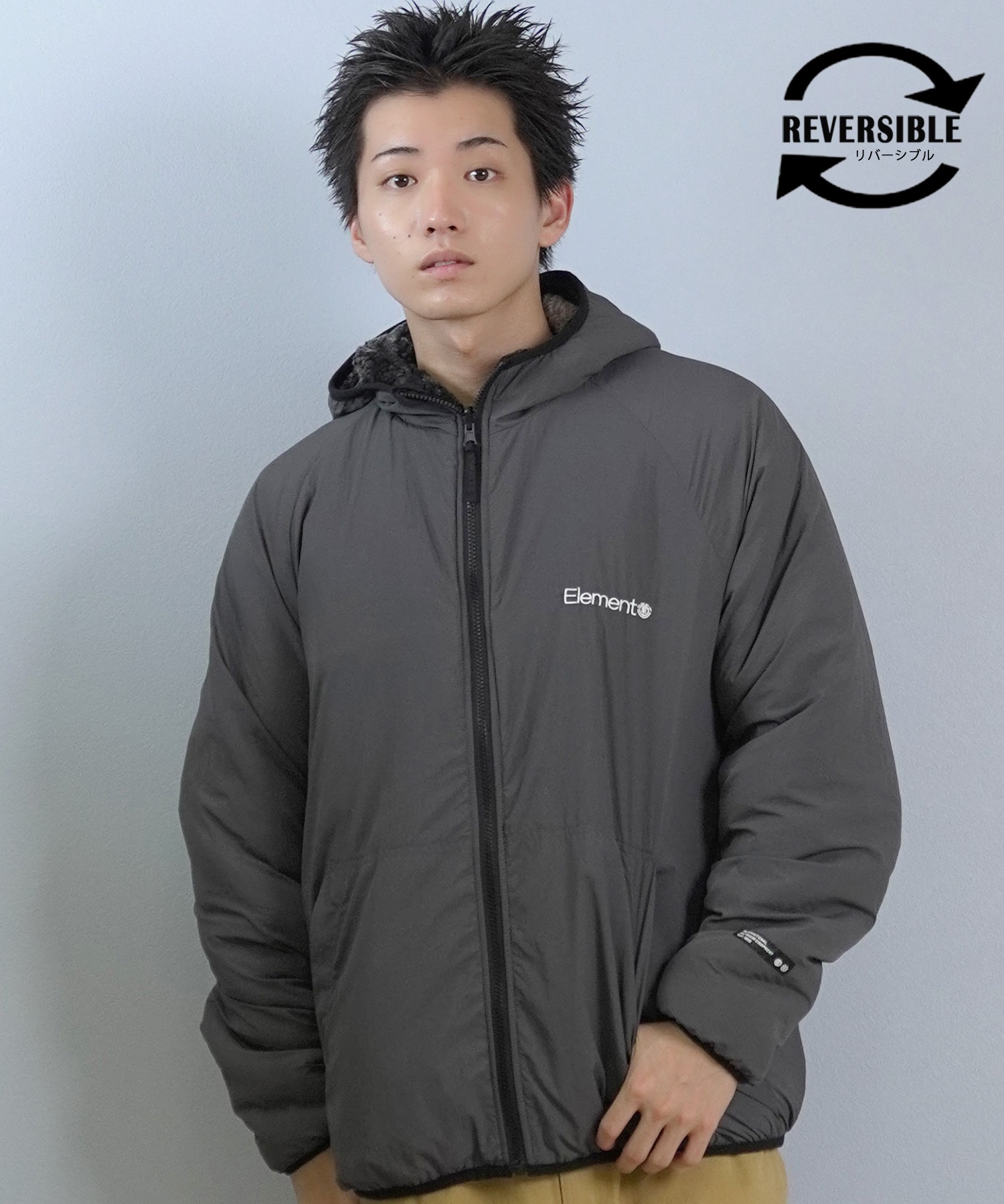 ELEMENT エレメント ジャケット メンズ リバーシブル 軽量 LACK SHEEP