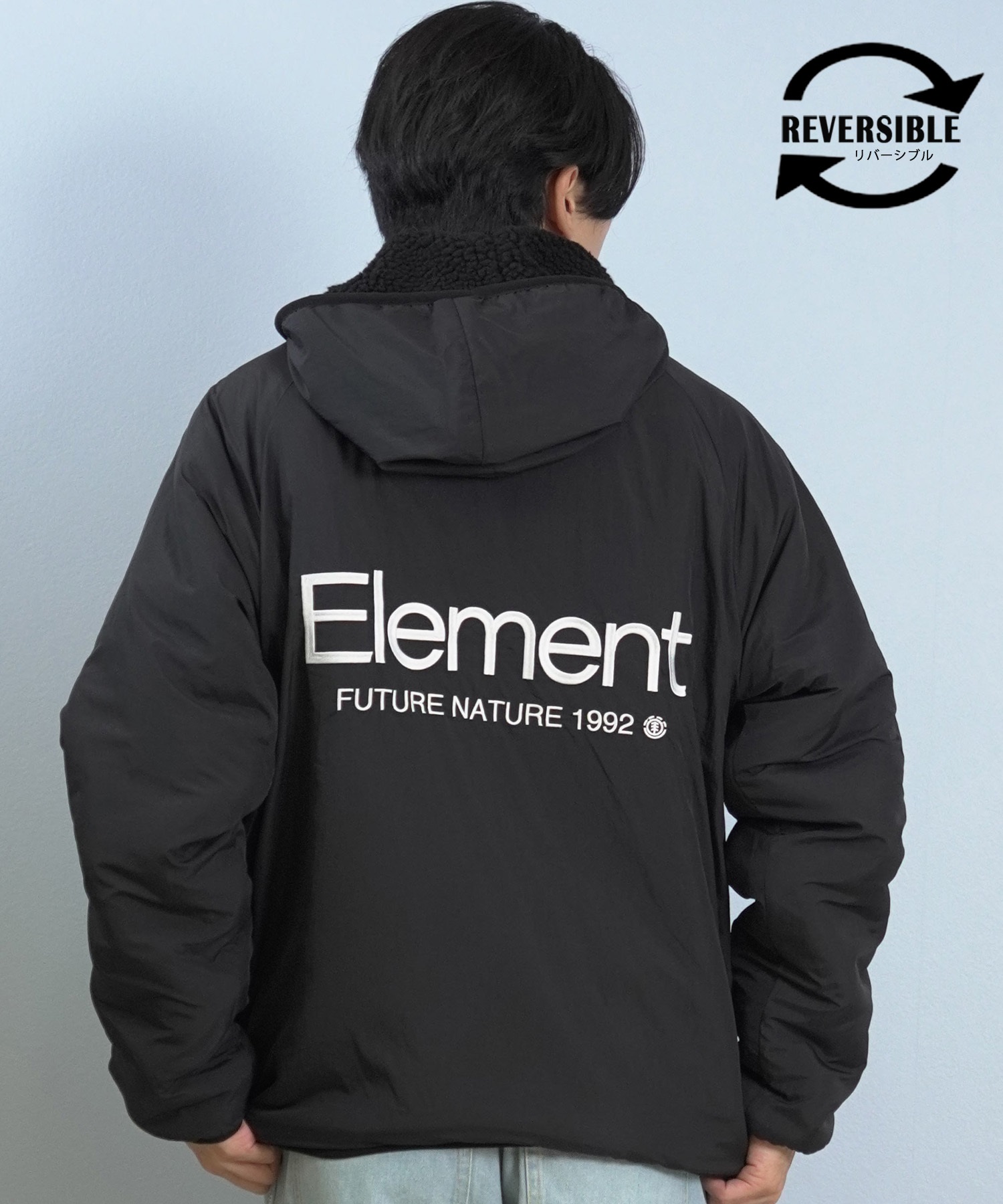 ELEMENT エレメント ジャケット メンズ リバーシブル 軽量 LACK SHEEP
