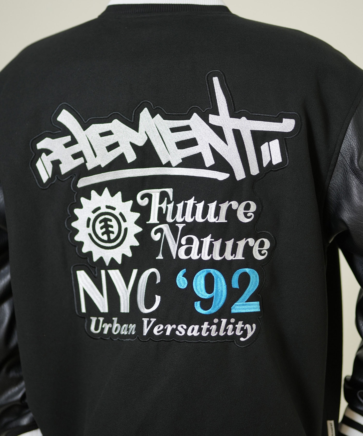 ELEMENT エレメント アウター ジャケット メンズ スタジャン 刺繍